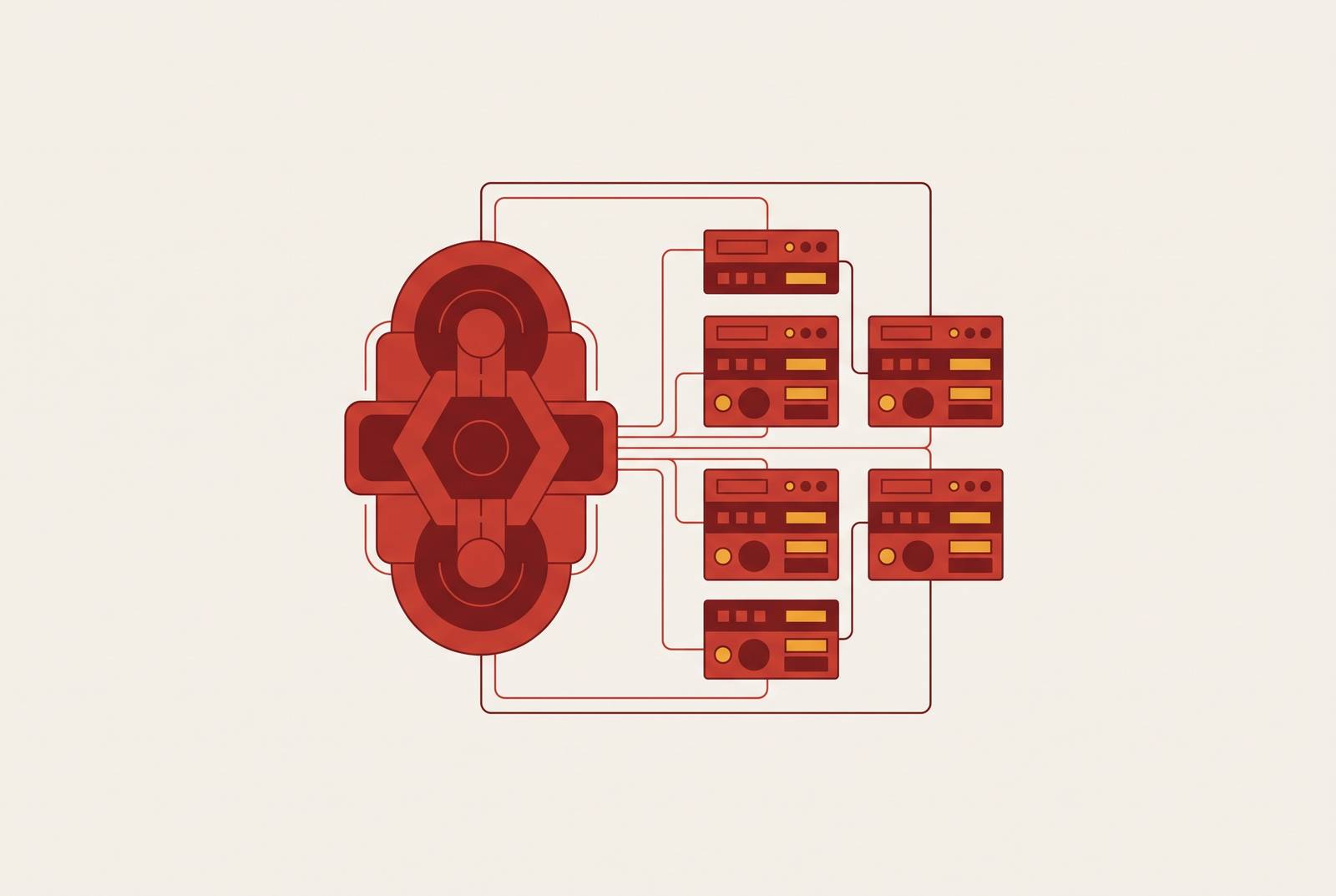 Cover illustration for “MCP Gateway Architecture for Enterprise MCP Server Distribution”