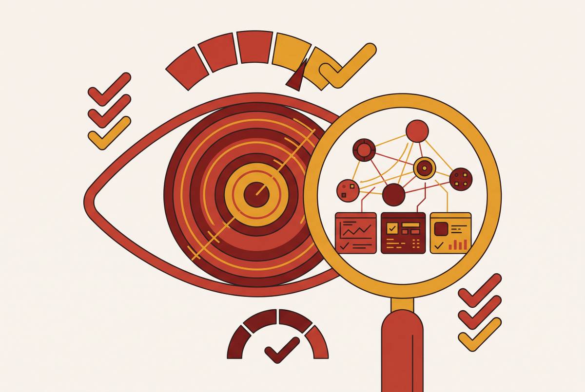 Cover illustration for “AI Observability Platform Evaluation Criteria for Enterprises”