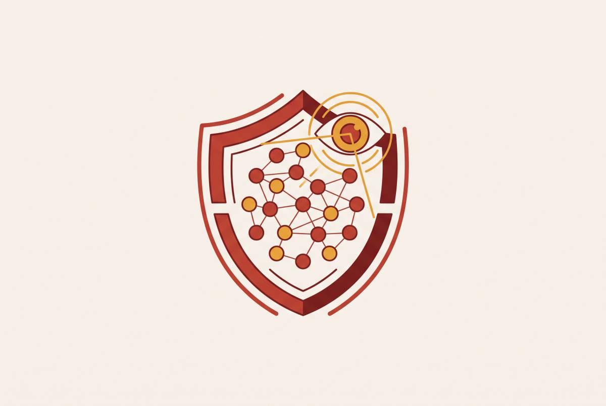 Cover illustration for “tools for securing and observing multi-agent AI systems in the enterprise”