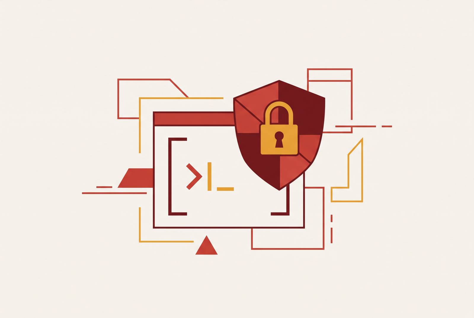 Cover illustration for “Securing AI Coding Assistants in Developer Environments”