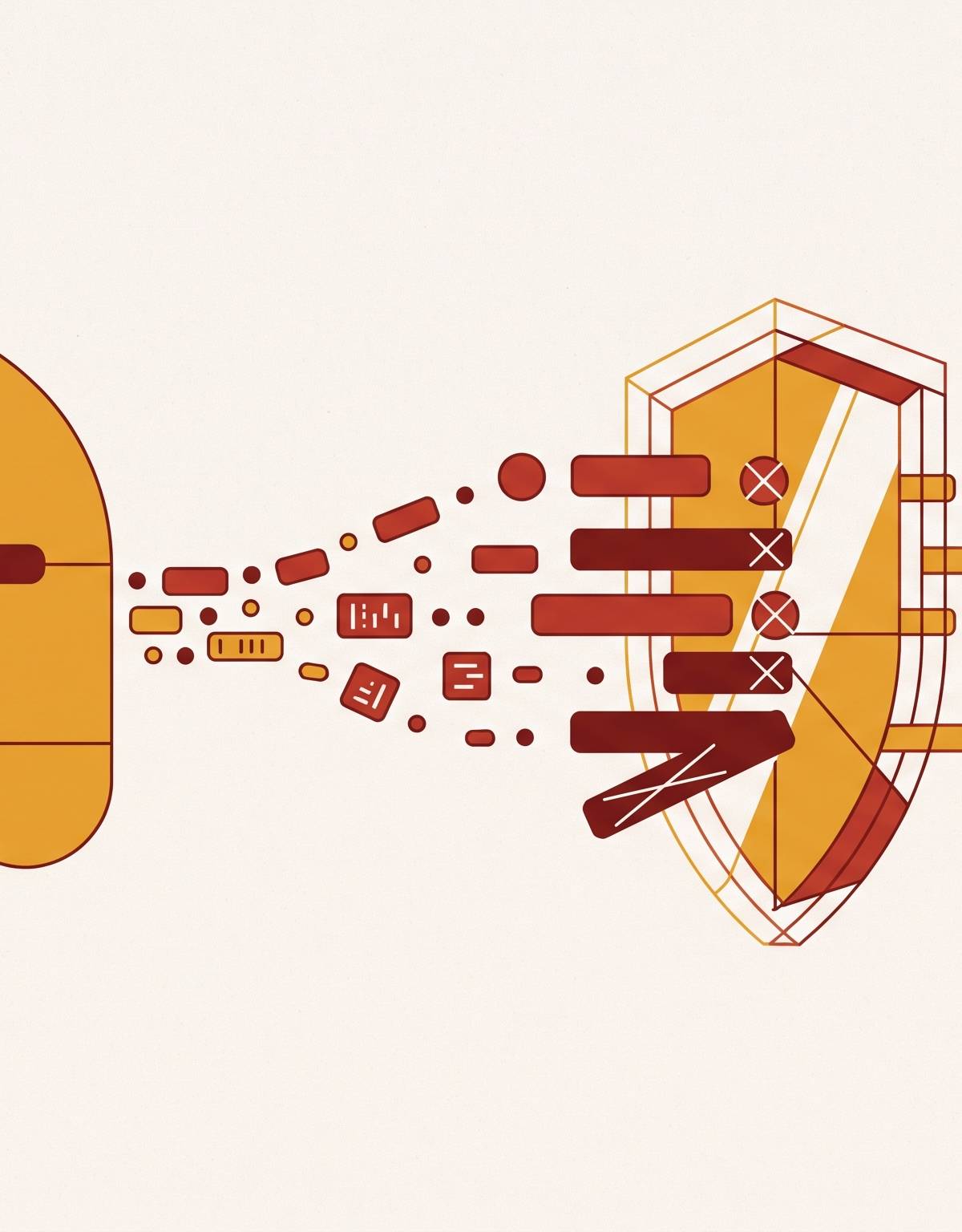 Cover illustration for “PII Detection and Blocking in AI Agent Outputs”