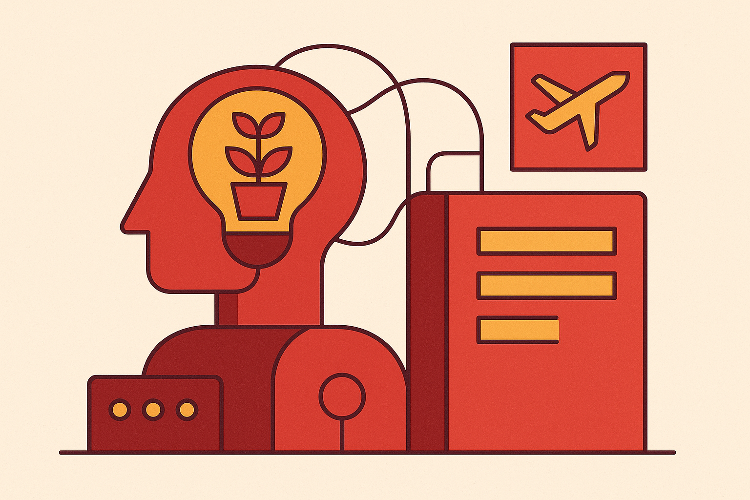 Cover illustration for “AI Control Plane Architecture for Enterprise Deployments”