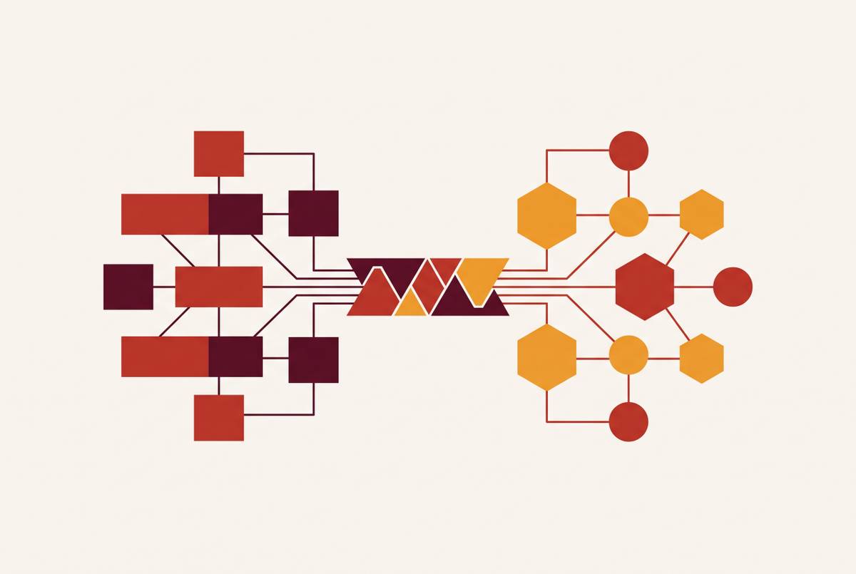 Cover illustration for “A2A Protocol and MCP Interoperability in Enterprise Agent Architectures”