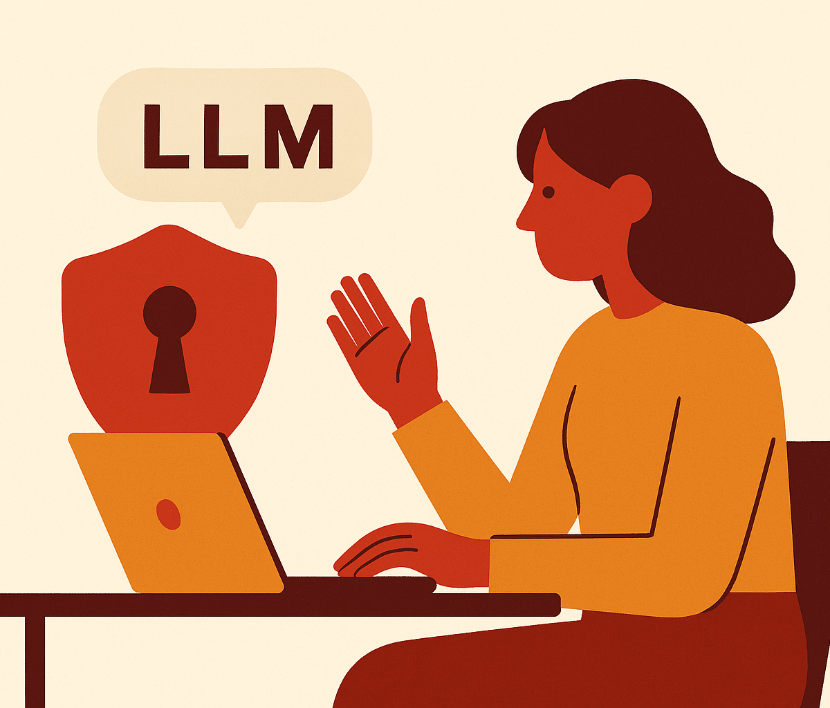 Cover illustration for “Governing Employee Use of Public LLM APIs”