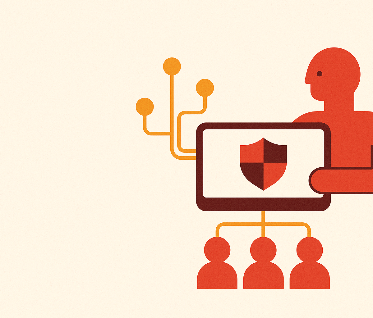 Cover illustration for “Multi-Agent Control Plane Design Patterns”