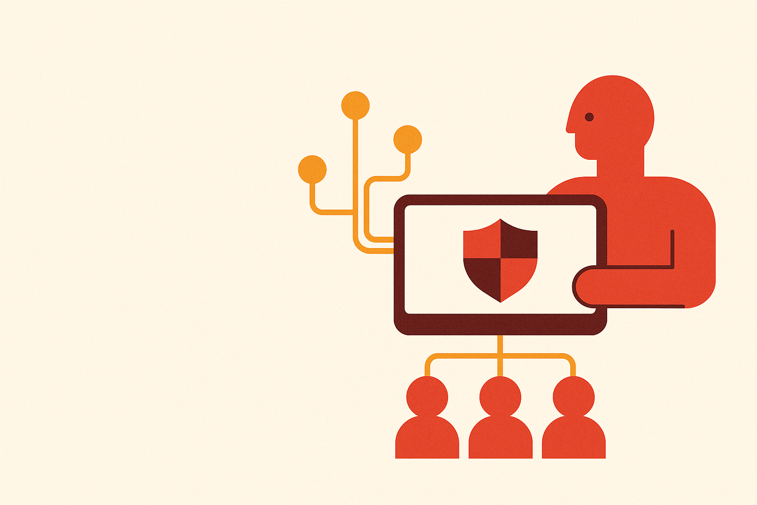Cover illustration for “Multi-Agent Control Plane Design Patterns”