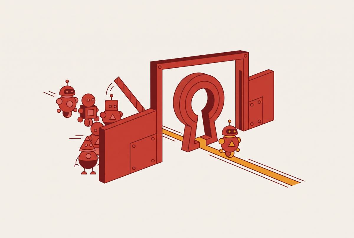 Cover illustration for “Least Privilege Access Enforcement for Agentic Workflows”