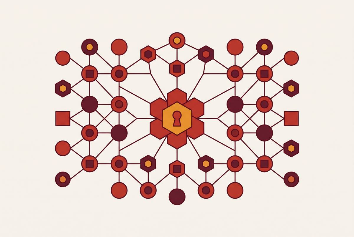 Cover illustration for “AI Agent Identity Standards and the Emerging Agent Identity Layer”