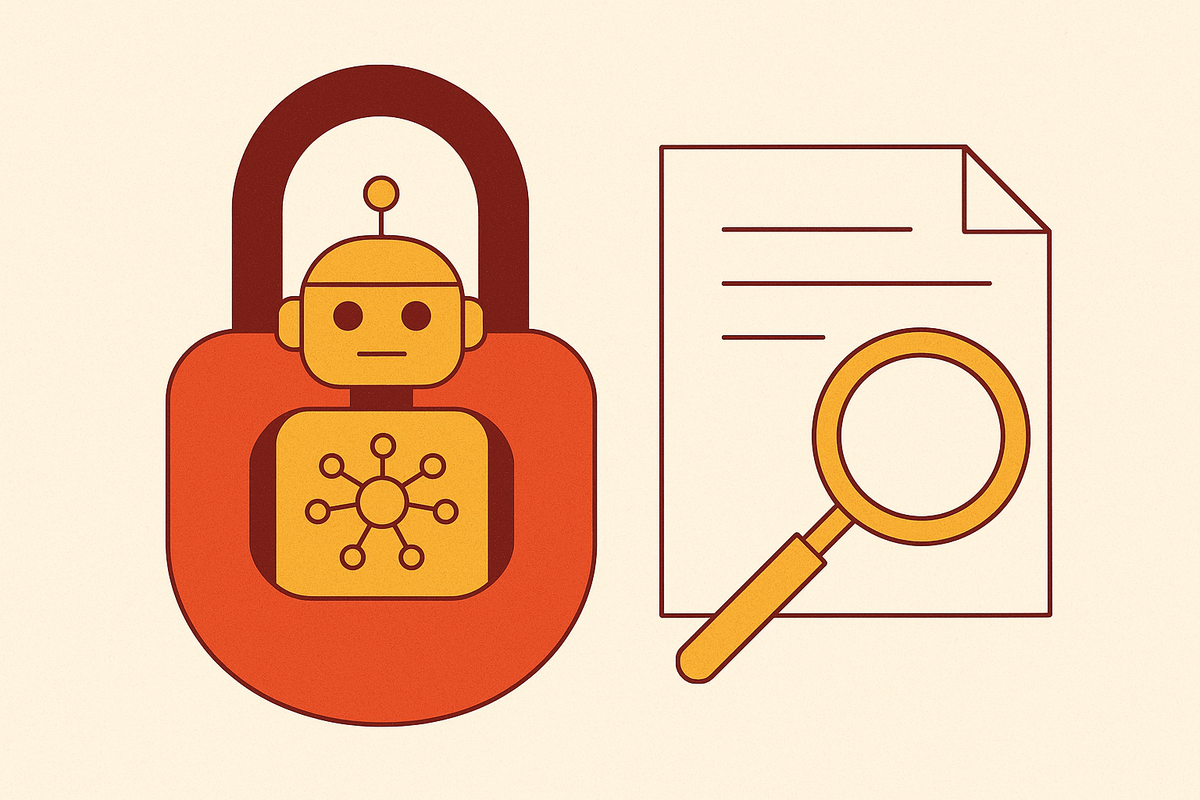 Cover illustration for “Enterprise Acceptable Use Policy for AI Tools”