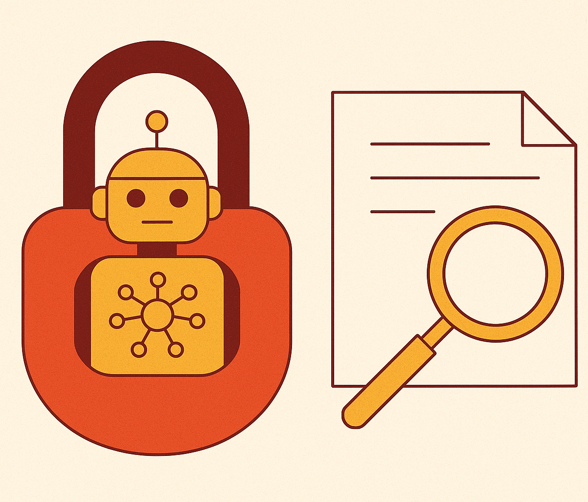 Cover illustration for “Enterprise Acceptable Use Policy for AI Tools”