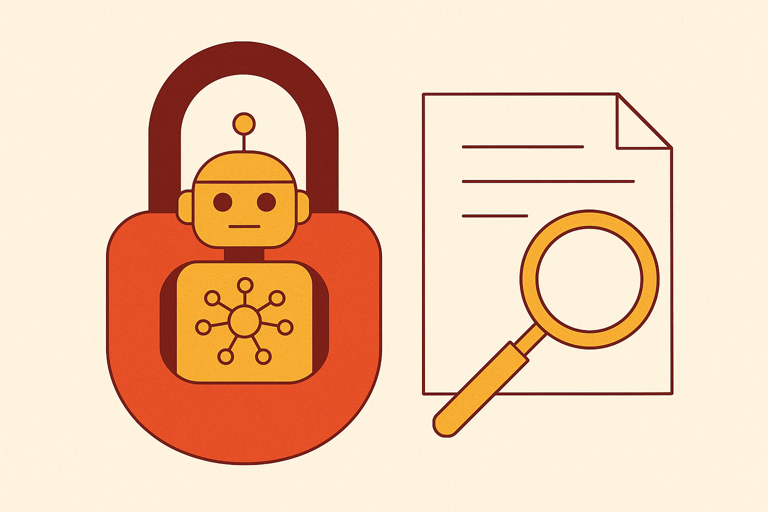 Cover illustration for “Enterprise Acceptable Use Policy for AI Tools”