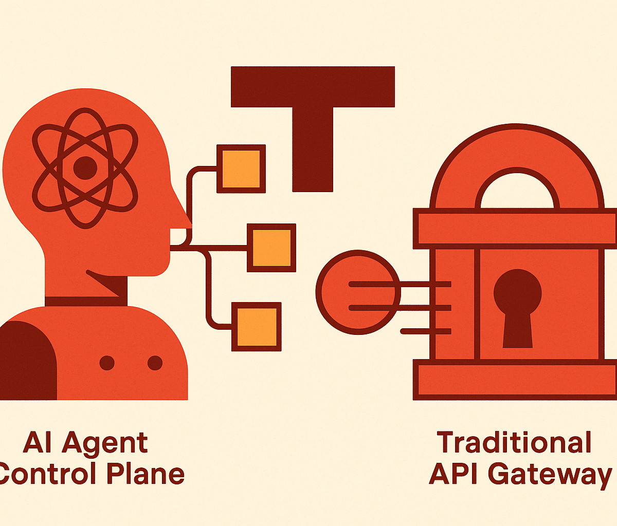 Cover illustration for “AI Agent Control Plane vs Traditional API Gateway”