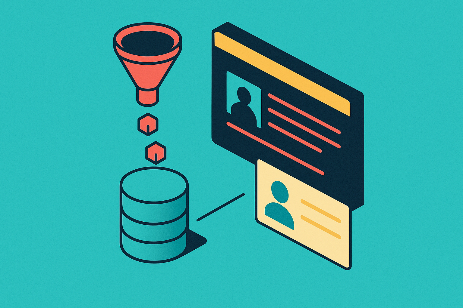 Cover illustration for “Extracting Contact Data From LLM-Structured Web Scrapes”