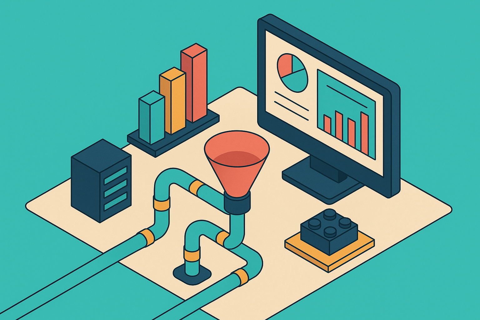 Cover illustration for “Building a Competitive Intelligence Dashboard From Web Data Pipelines”