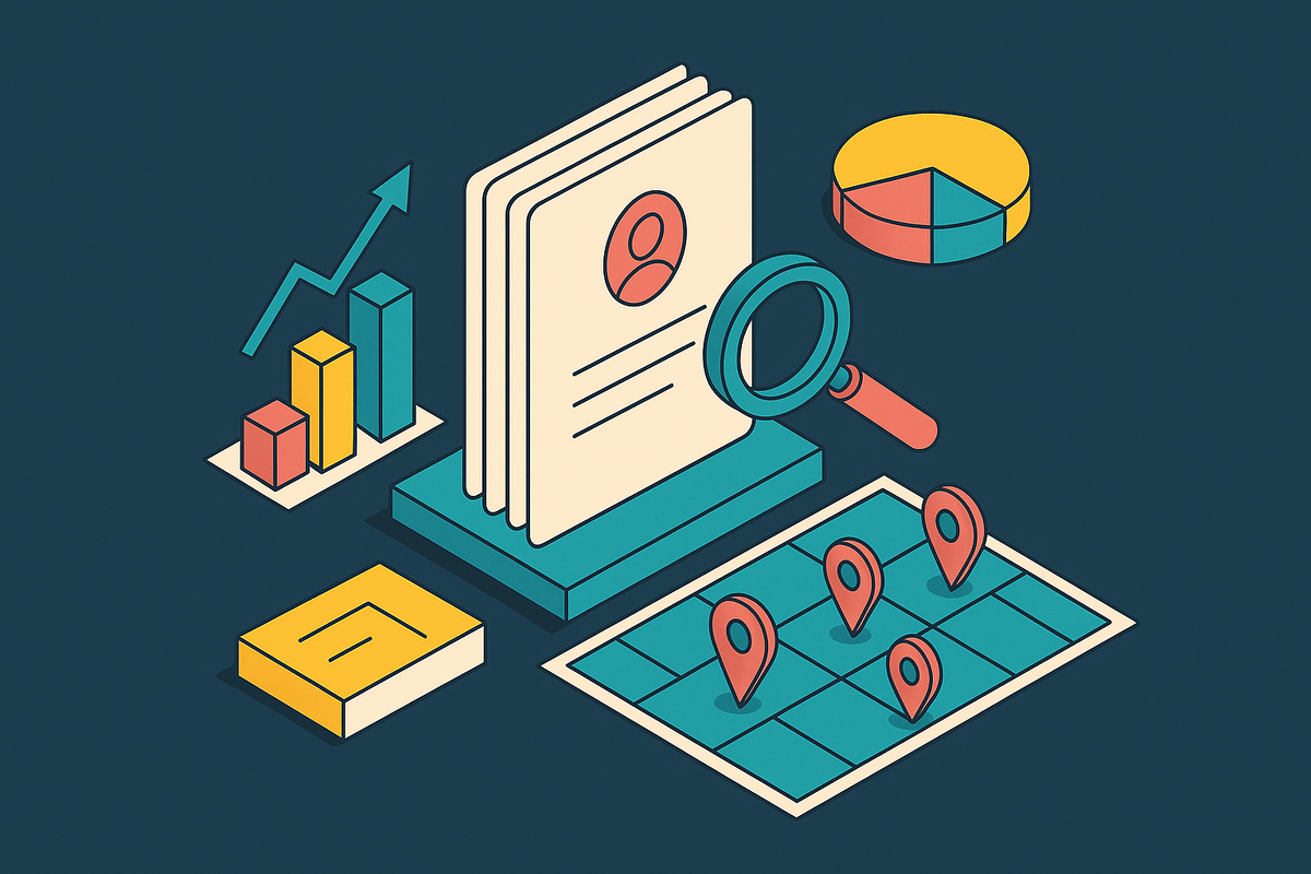 Cover illustration for “Mapping Talent Pools From Public Professional Profiles at Scale”