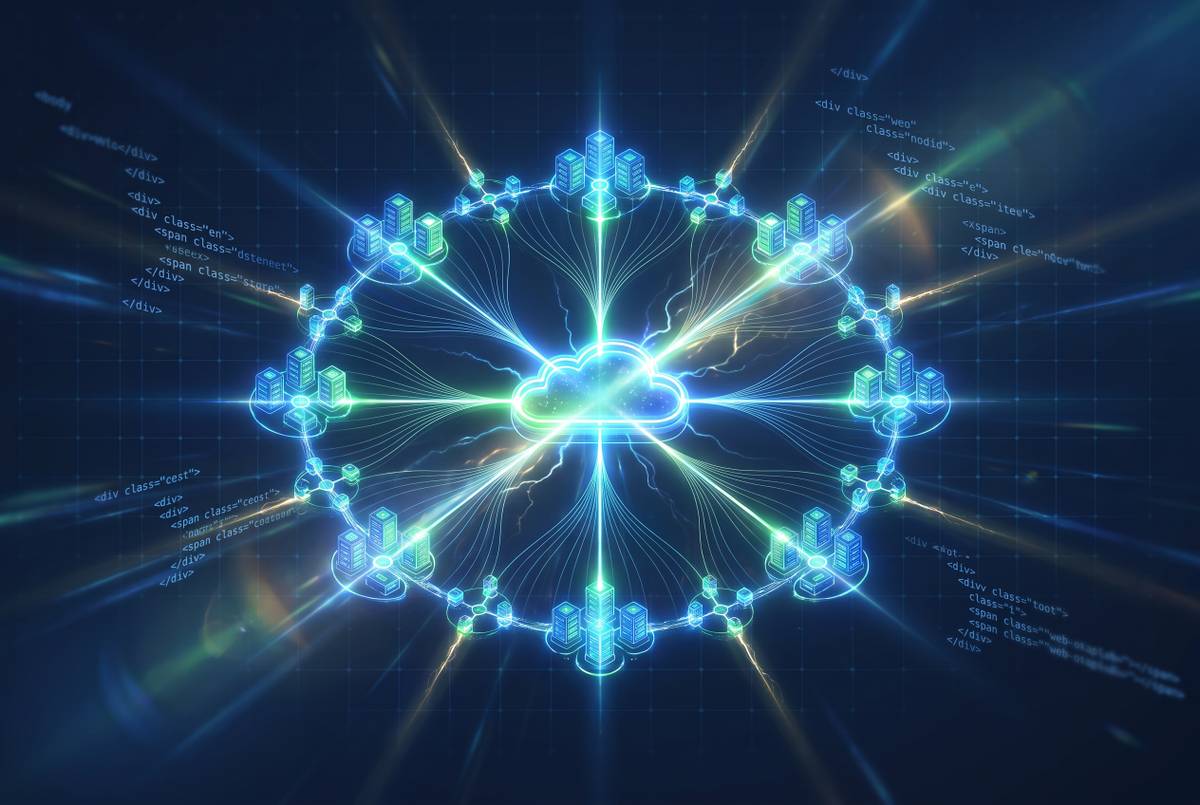 Cover illustration for “Distributed Crawling with Cloud Infrastructure”