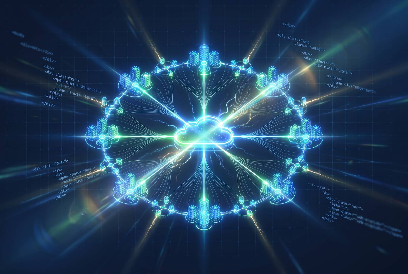 Cover illustration for “Distributed Crawling with Cloud Infrastructure”
