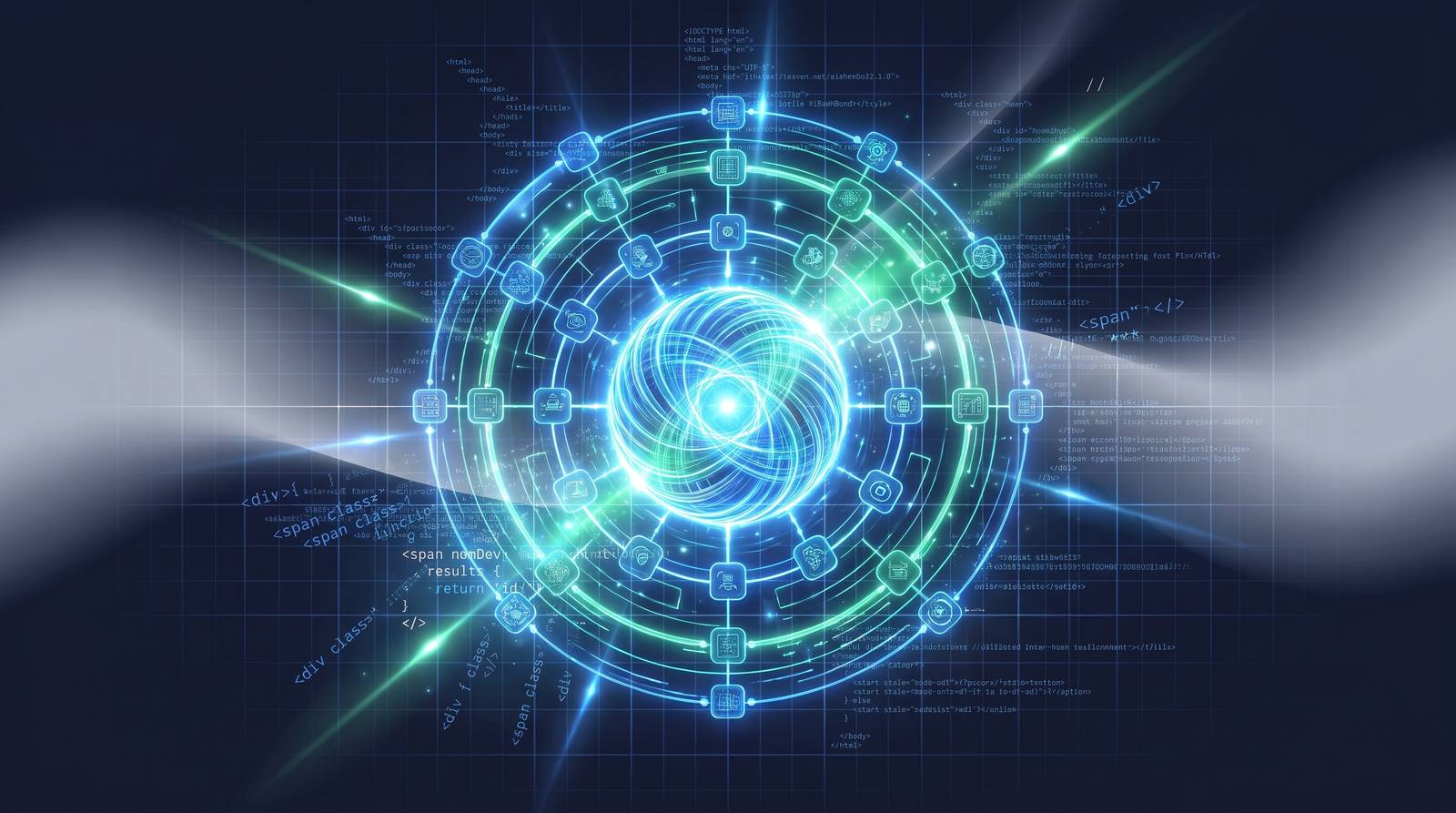 Cover illustration for “Deep Research Agent Architecture Overview”