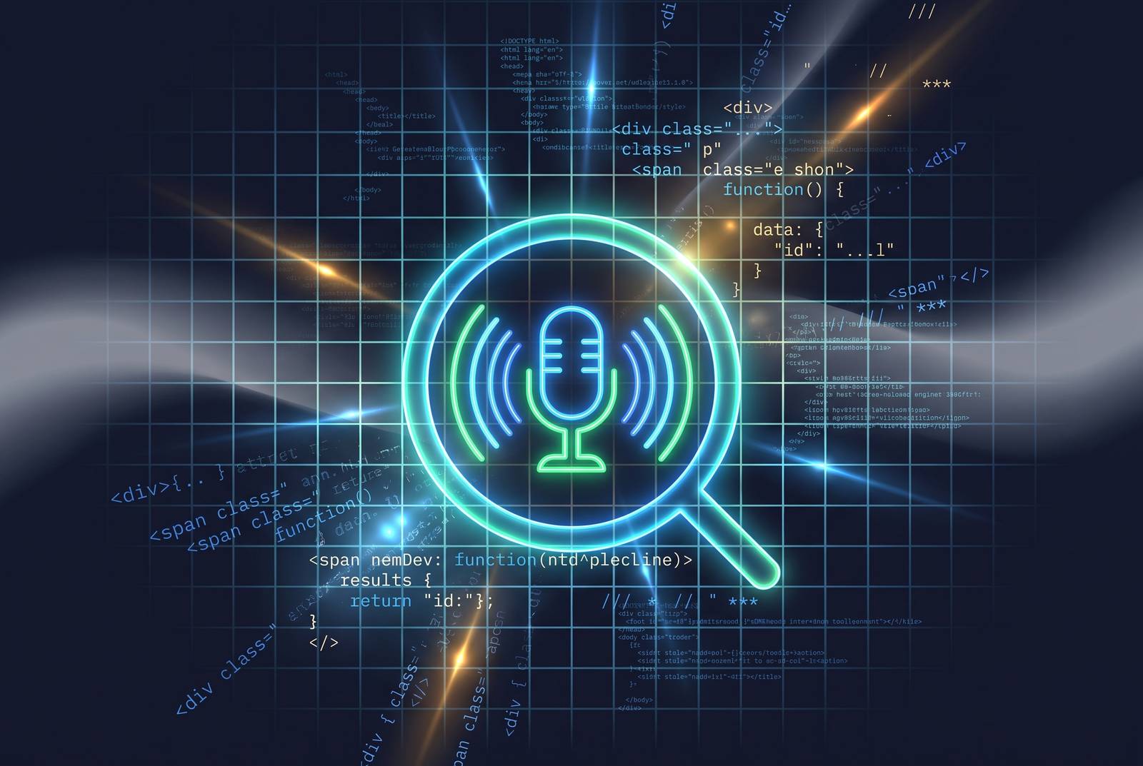 Cover illustration for “Voice Search Optimization for AI-Driven Queries”