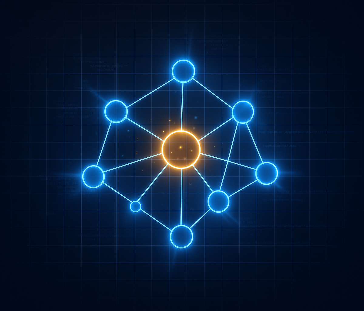 Cover illustration for “Knowledge Graph Visualization for Research Agent Outputs”
