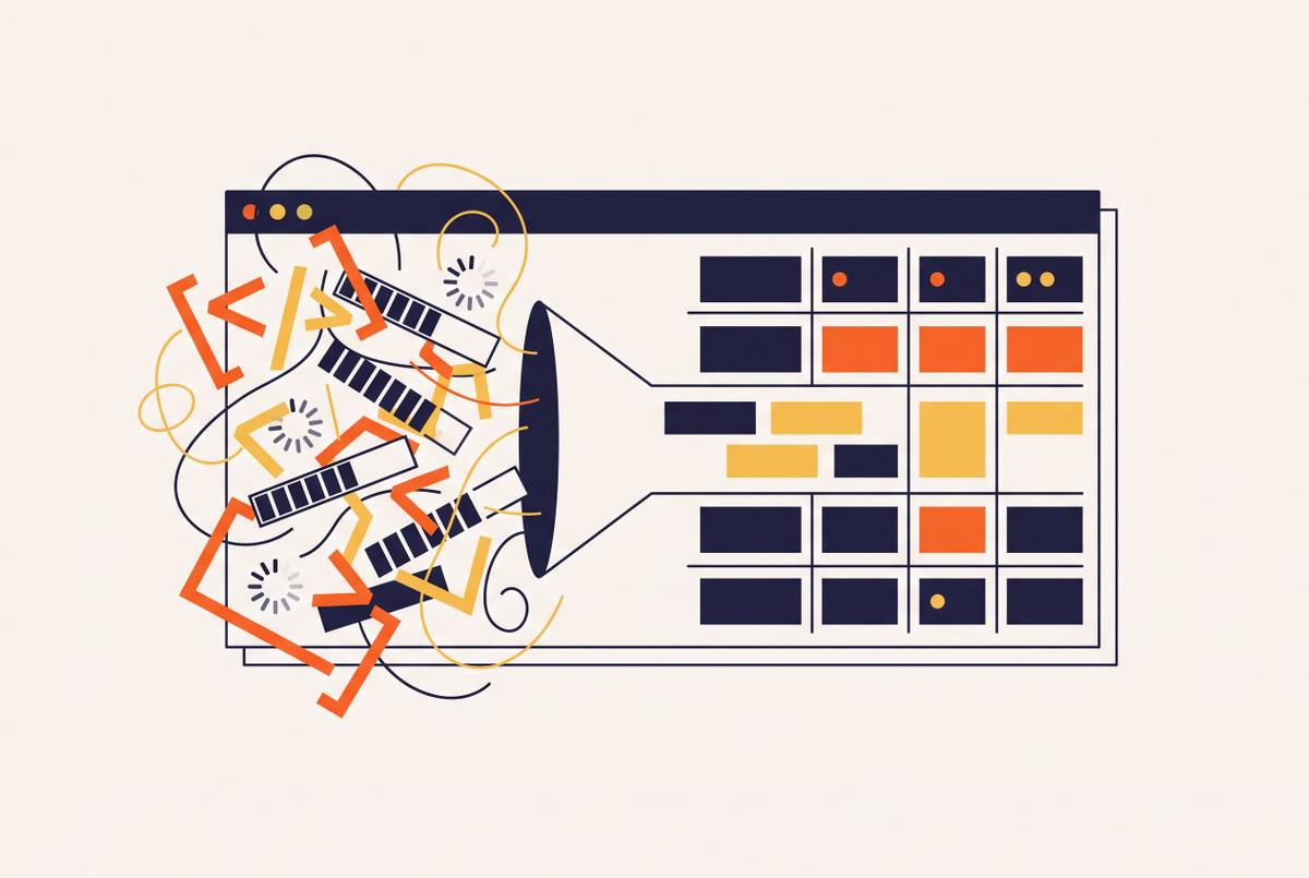 Cover illustration for “Extracting Structured Data From JavaScript-Heavy Competitor Sites”
