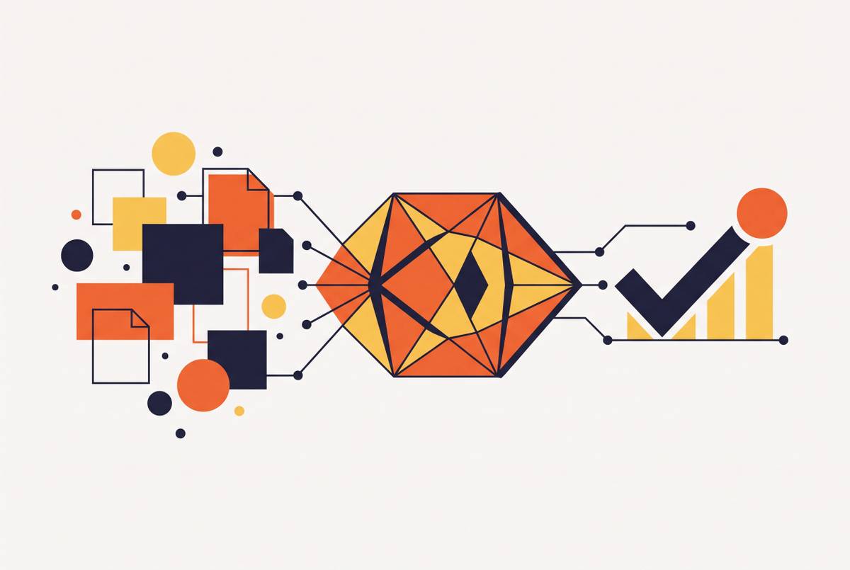 Cover illustration for “End-to-End AI Research Pipeline for Investment Due Diligence”
