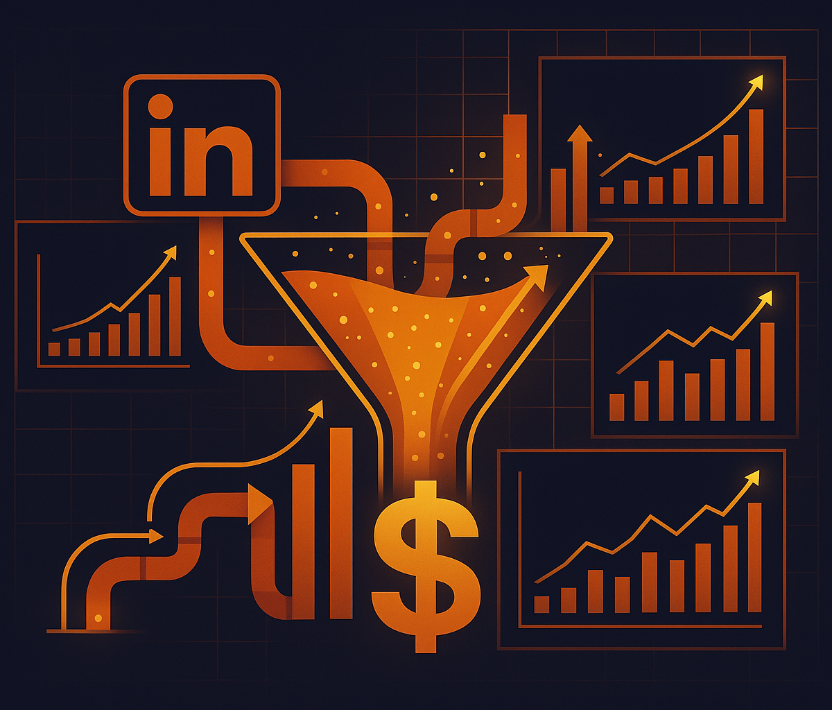 Cover illustration for “LinkedIn Pipeline Velocity and Sales Cycle Length by Ad Type”