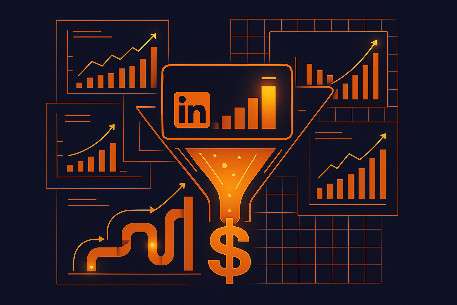 Cover illustration for “LinkedIn Ads Agency Onboarding Process and Timeline”