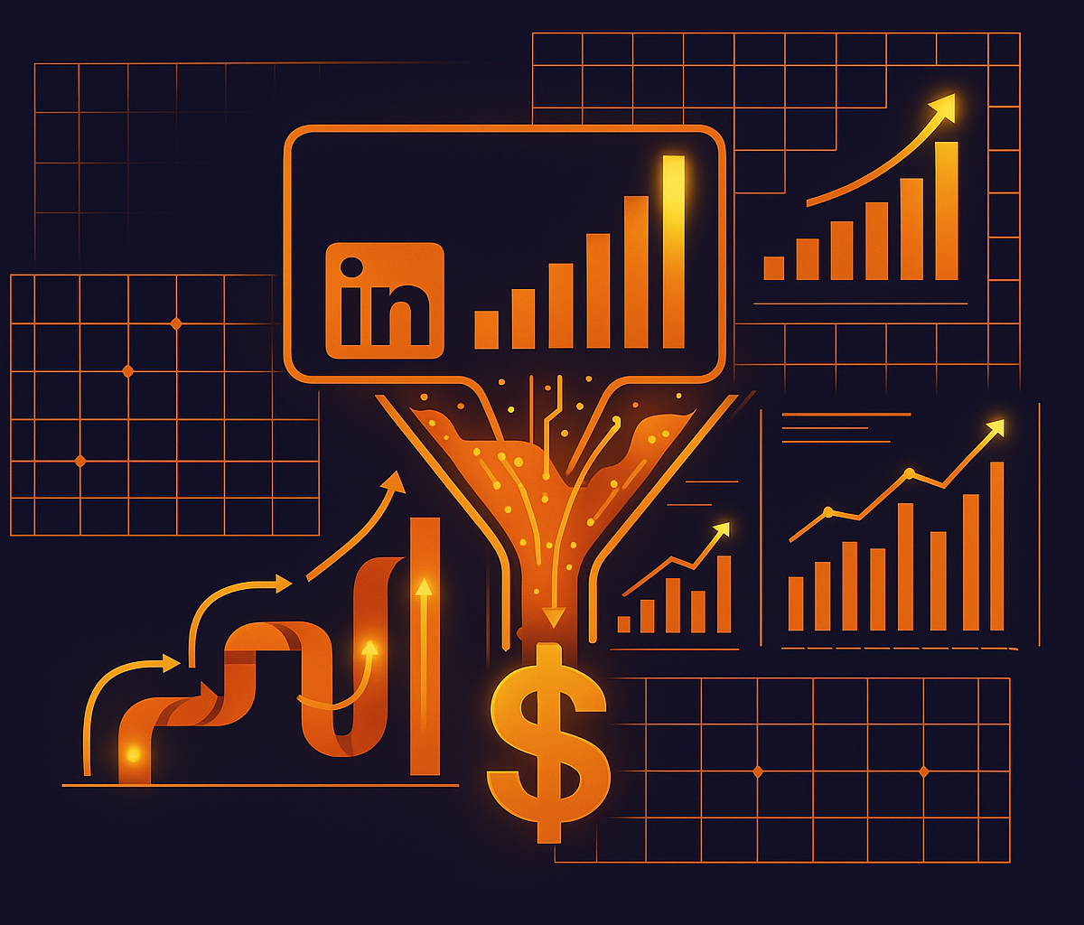 Cover illustration for “Account-Based Marketing Examples Using LinkedIn Ads”