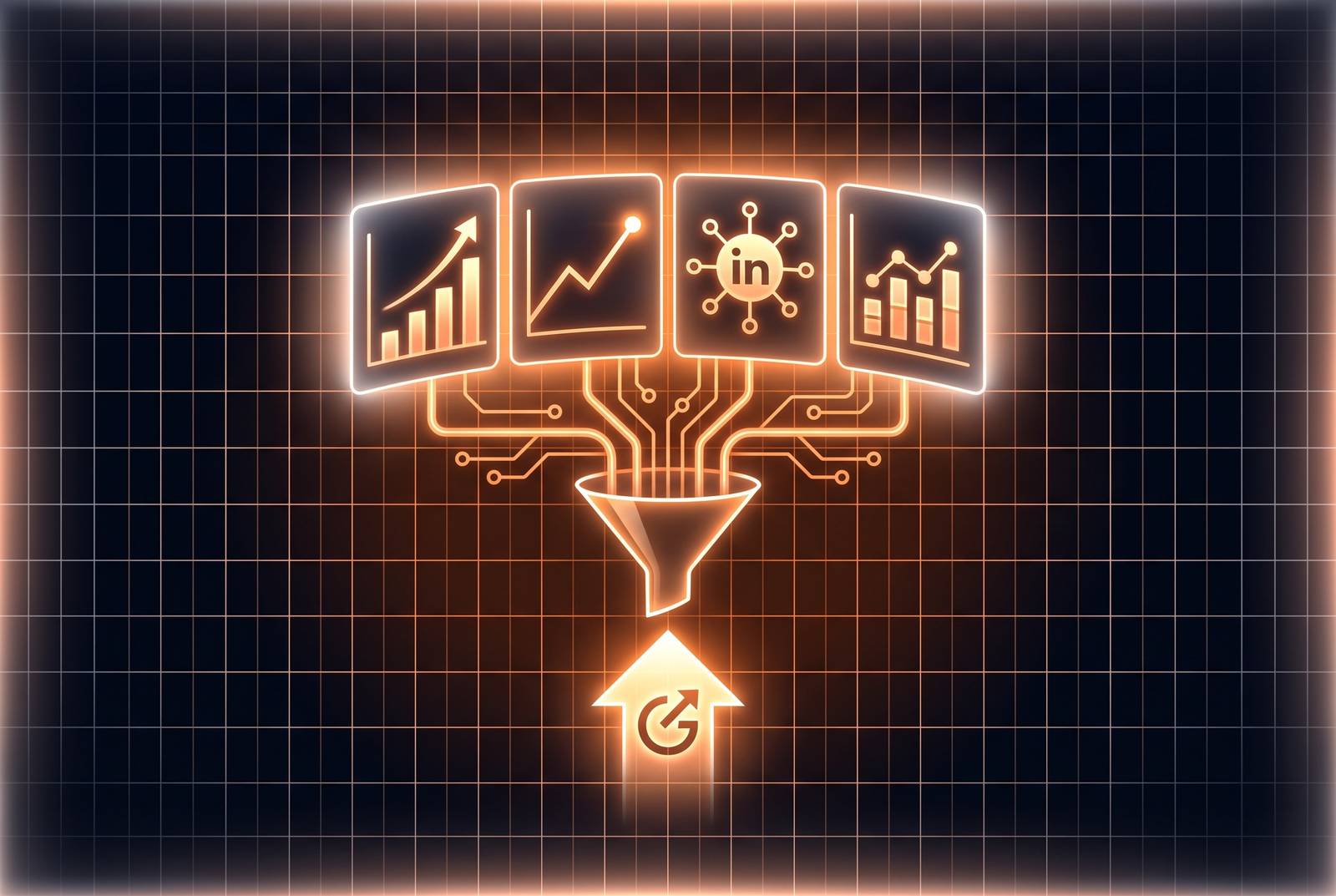 Cover illustration for “LinkedIn Carousel Ad Performance Benchmarks for B2B”