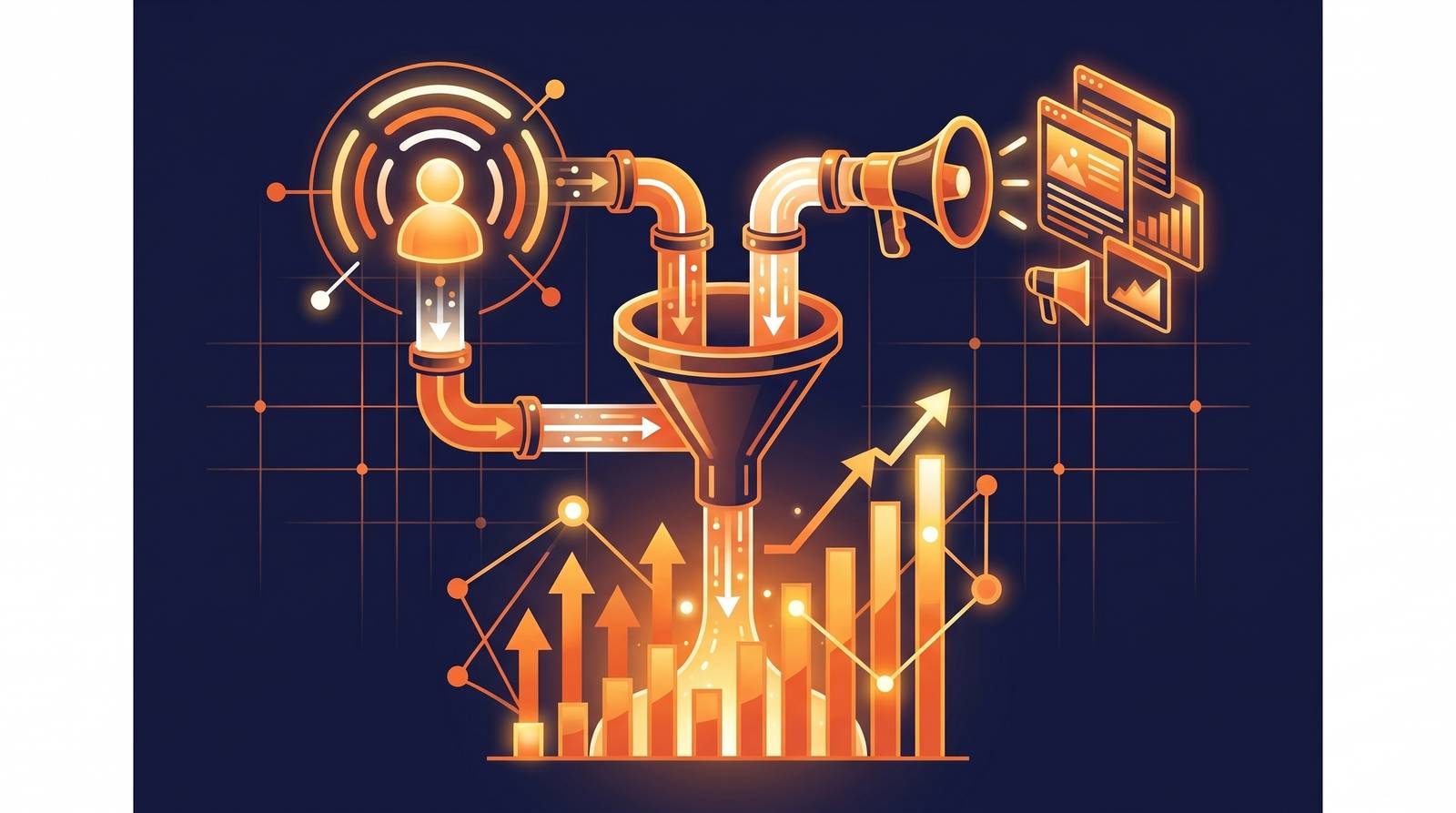 Cover illustration for “LinkedIn Thought Leader Ads vs. Sponsored Content for Pipeline”