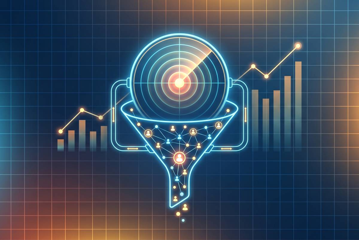 Cover illustration for “LinkedIn Social Selling Index as a B2B Prospecting Signal”