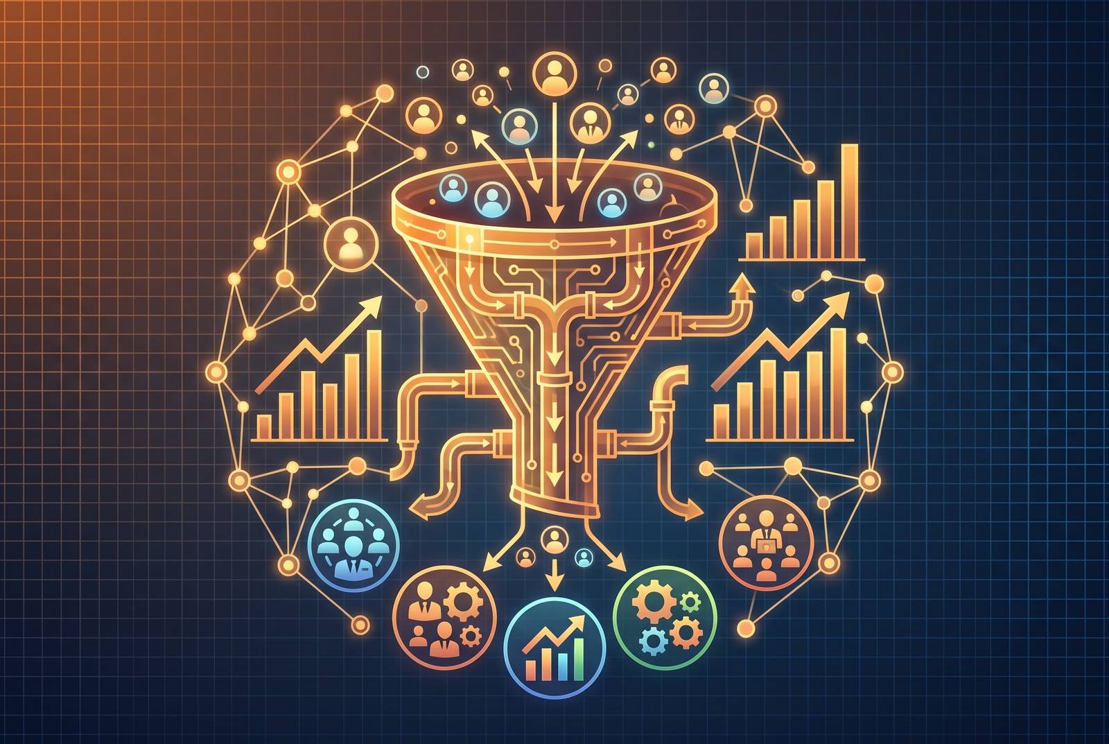 Cover illustration for “LinkedIn Remarketing Lists for B2B Search Ad Audiences”