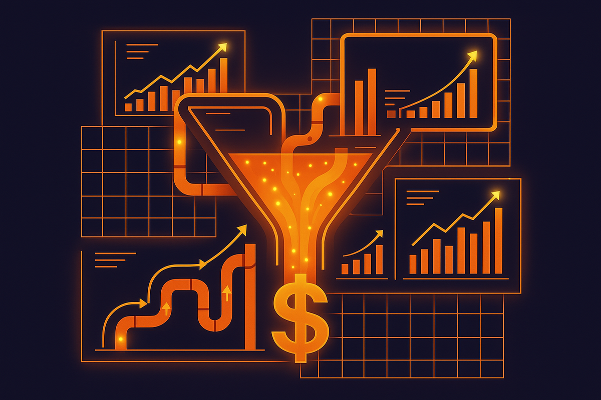 Cover illustration for “Growth Marketing vs. Performance Marketing in B2B Paid Media”