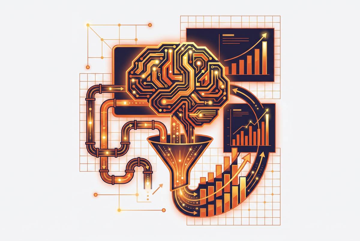 Cover illustration for “Compounding Campaign Intelligence in AI-Driven B2B Paid Media”