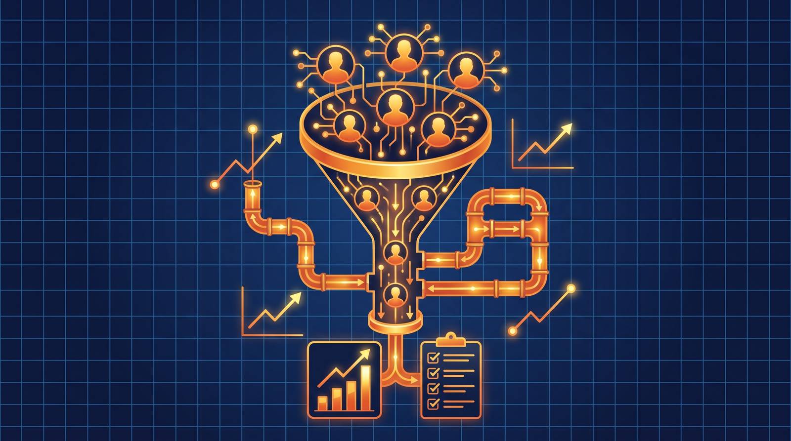 Cover illustration for “LinkedIn Lead Gen Form Design and Completion Rate Optimization”
