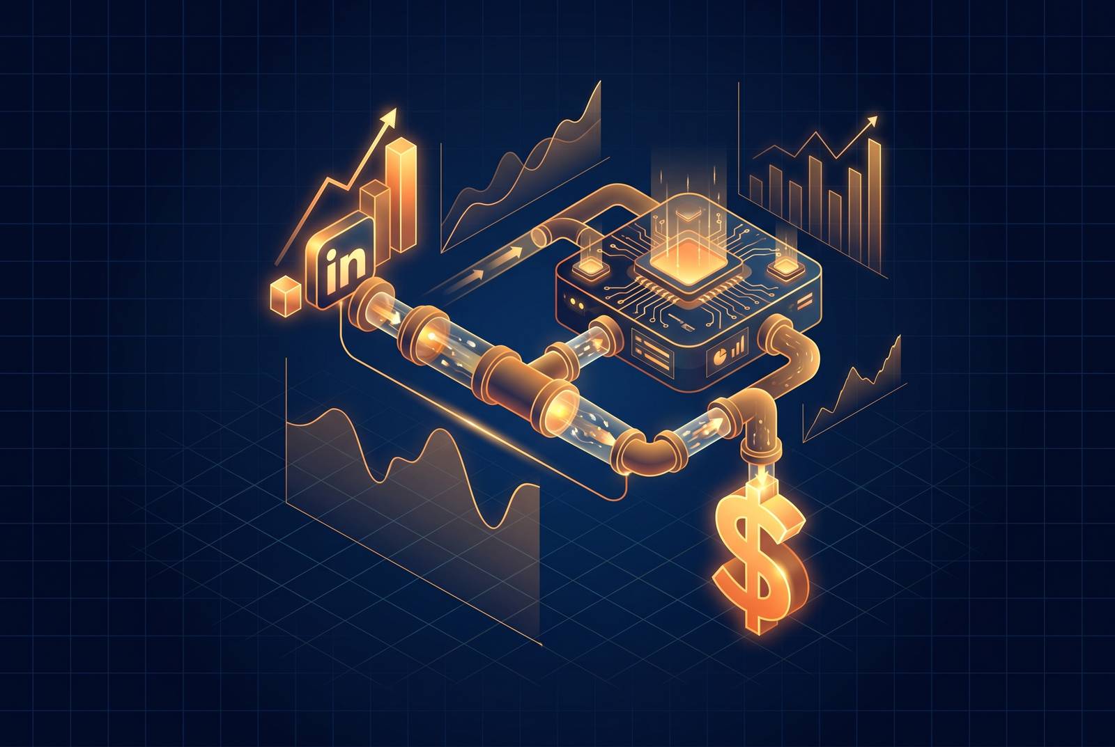 Cover illustration for “LinkedIn-Native Alternatives to the Traditional B2B Paid Media Agency”