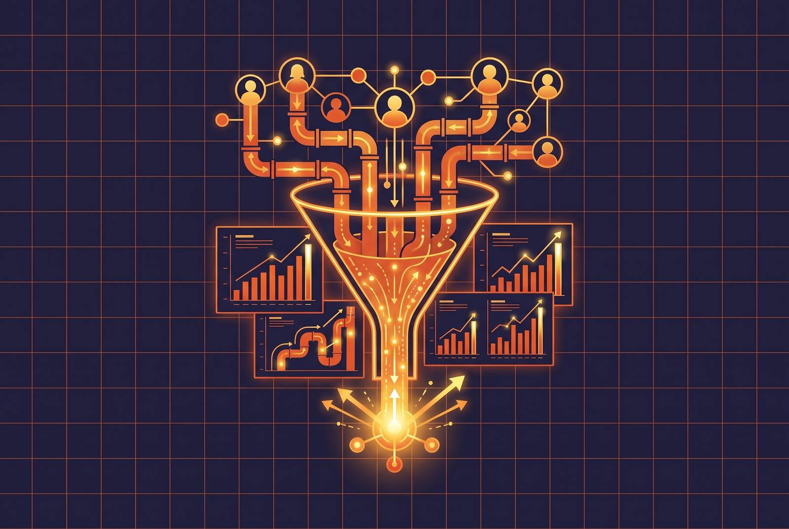 Cover illustration for “ABM Tool Evaluation for LinkedIn-First B2B Programs”