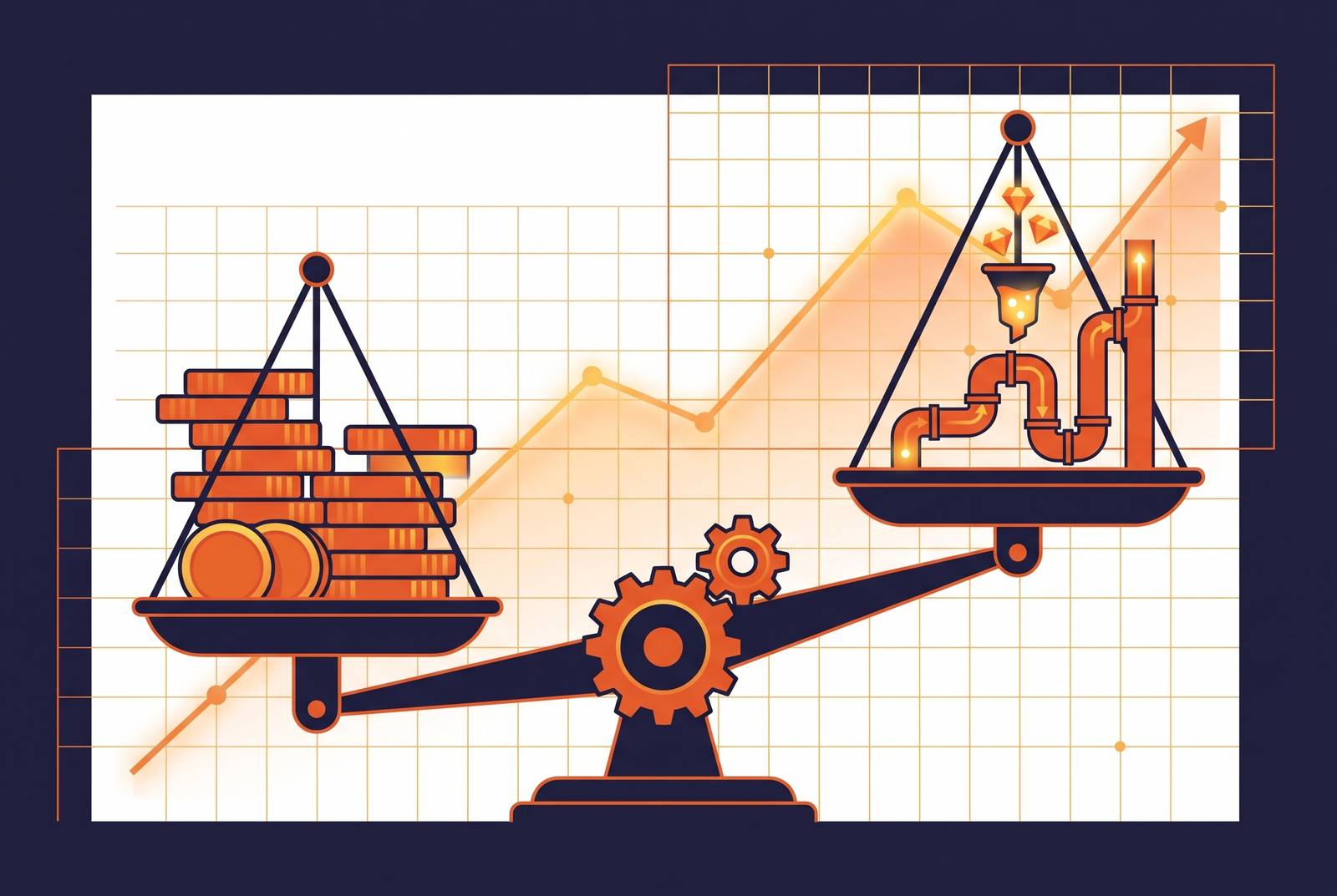Cover illustration for “Aligning Your LinkedIn Agency's Incentives With Pipeline Quality Not Budget Size”