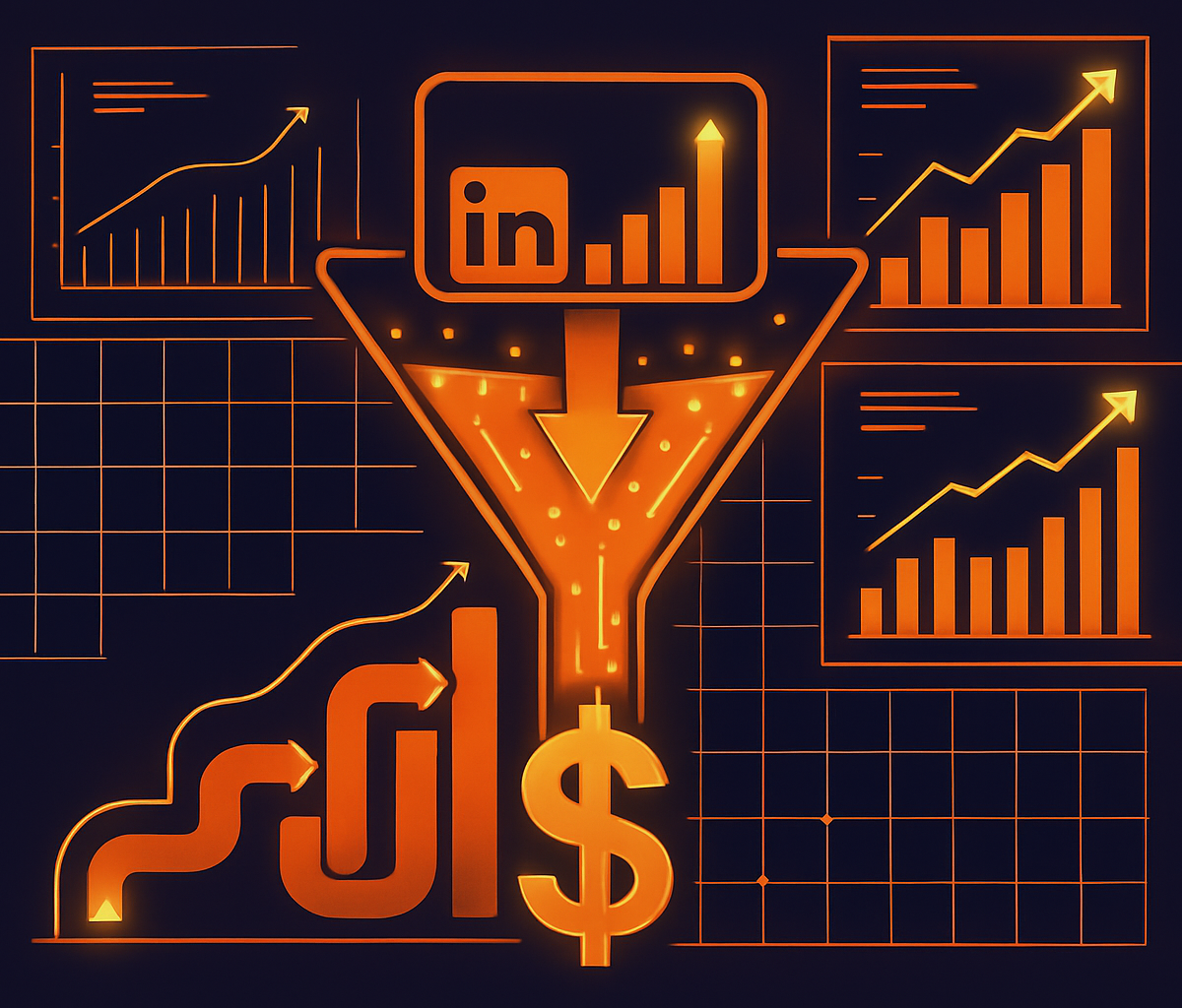 Cover illustration for “LinkedIn Ads Influence on Closed-Won Revenue Measurement”