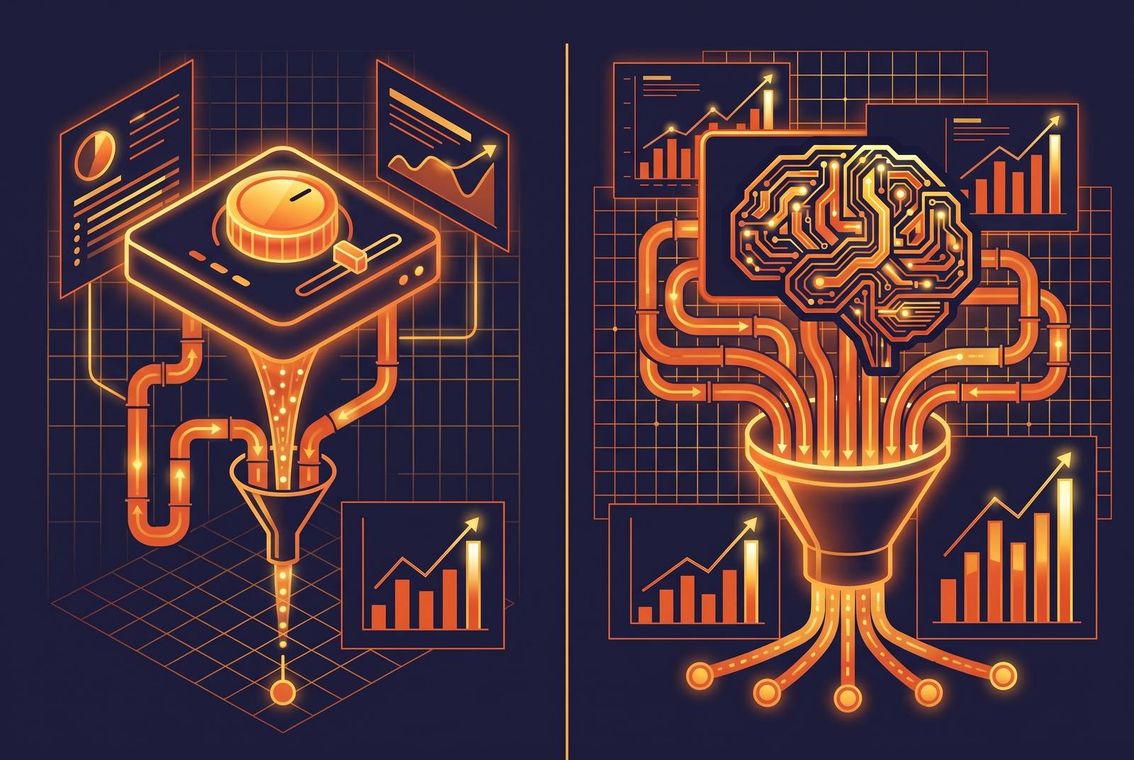 Cover illustration for “Manual CPC vs Maximum Delivery on LinkedIn”