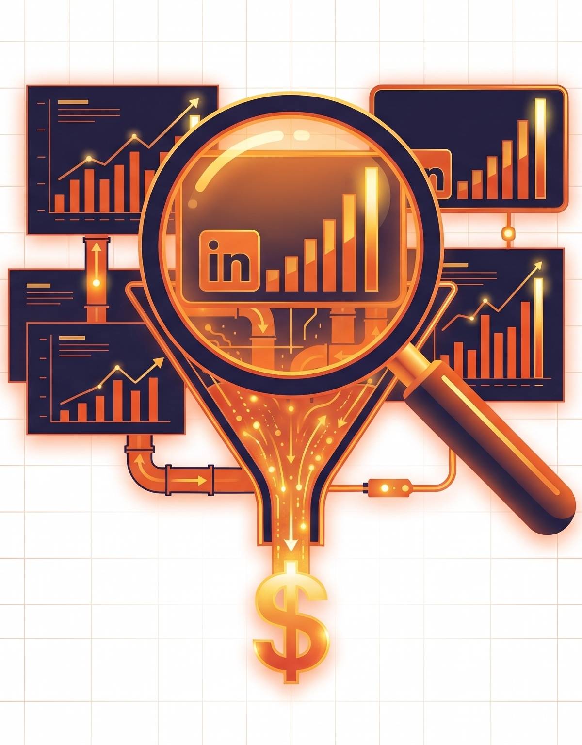 Cover illustration for “How LinkedIn Ad Agencies Are Evaluated by B2B Revenue Leaders”