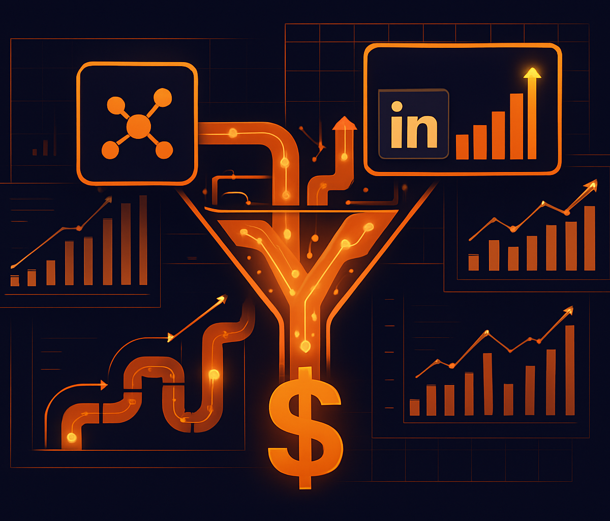 Cover illustration for “CRM Integration with LinkedIn Campaign Manager for Pipeline Reporting”