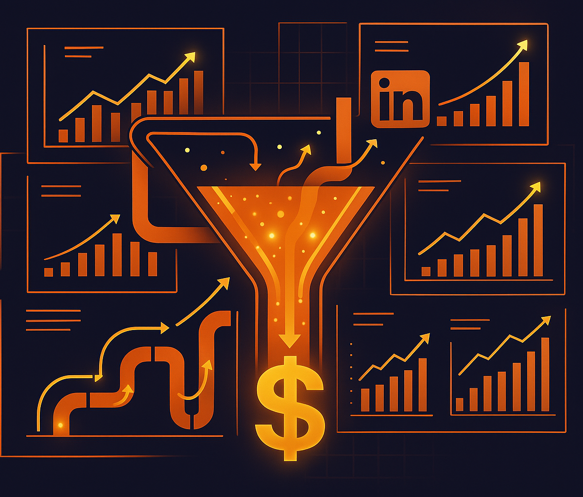 Cover illustration for “Account-Based Marketing Platforms Compared for LinkedIn Execution”