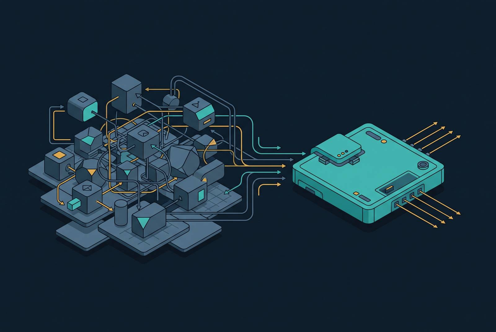 Cover illustration for “Mid-Market B2B Stack Rationalization Before an Agentic Platform Deployment”