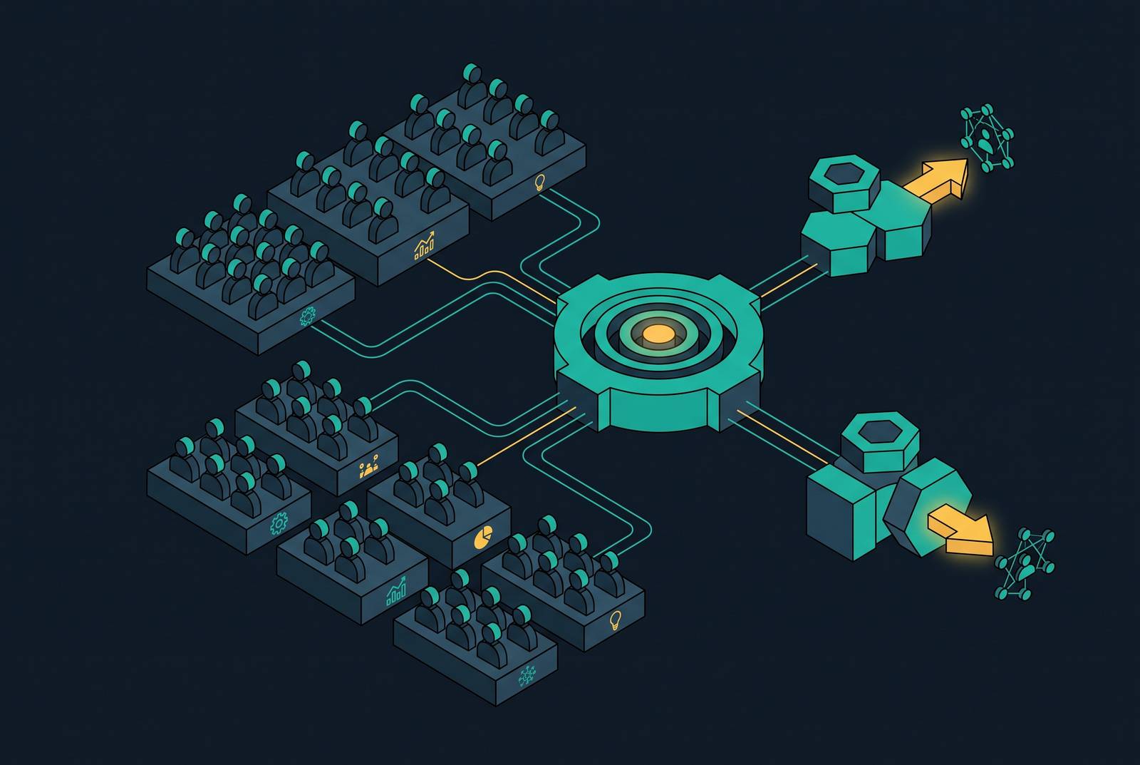 Cover illustration for “Audience Segmentation Models for LinkedIn B2B Targeting”