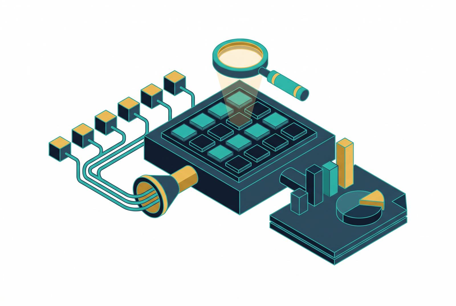 Cover illustration for “LLM Evaluation Criteria for Marketing Attribution Reporting Tasks”