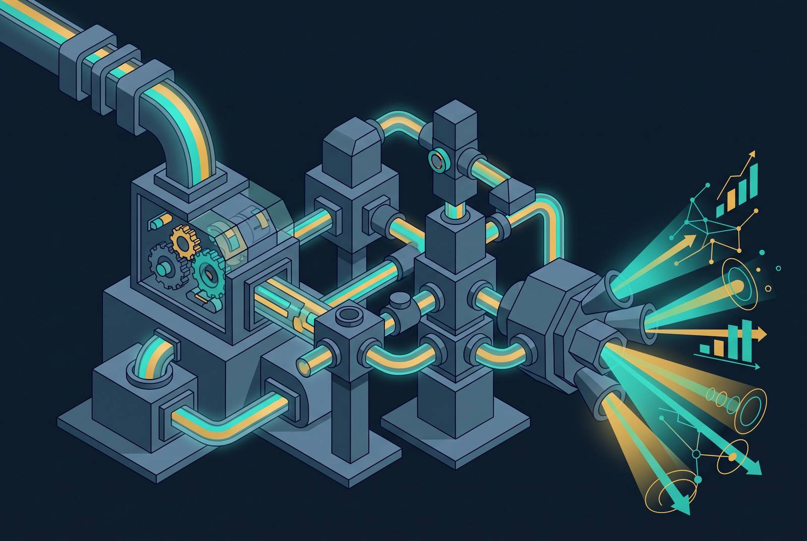 Cover illustration for “Running B2B Paid Media Without Percent-of-Spend Fees or Internal Headcount”