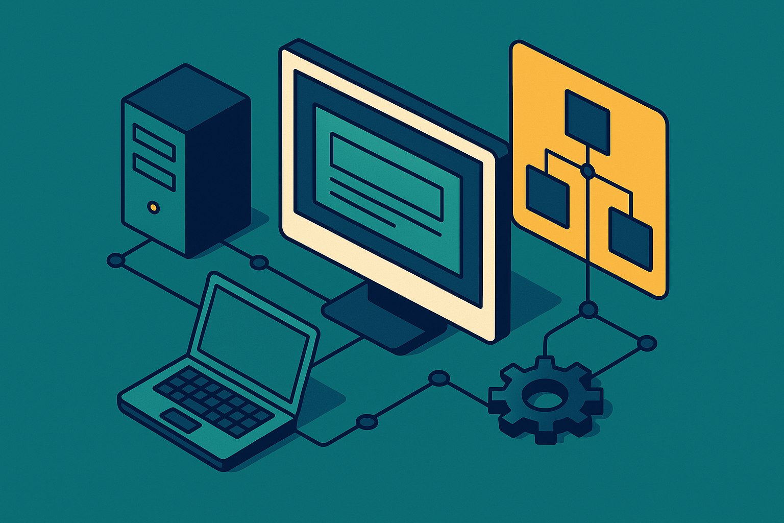 Cover illustration for “Landing Page System Integration in Agentic Campaign Architectures”