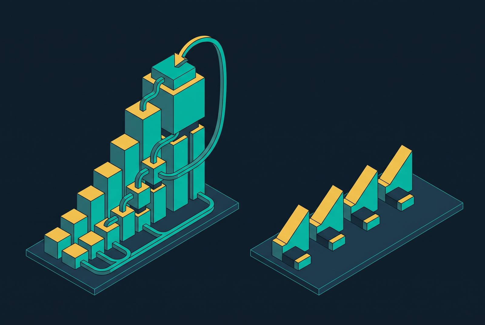 Cover illustration for “Why Compounding Campaign Intelligence Separates Agentic Platforms From Quarterly-Reset Ad Tools”